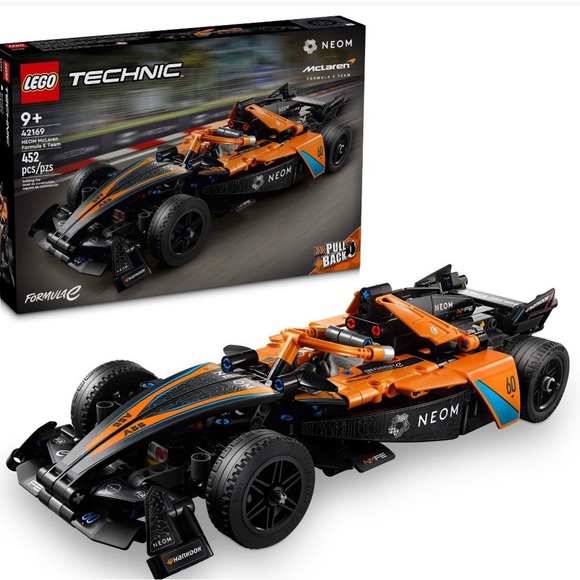 LEGO Technic McLaren F1 Car in Orange and Black - Picture 1 of 2